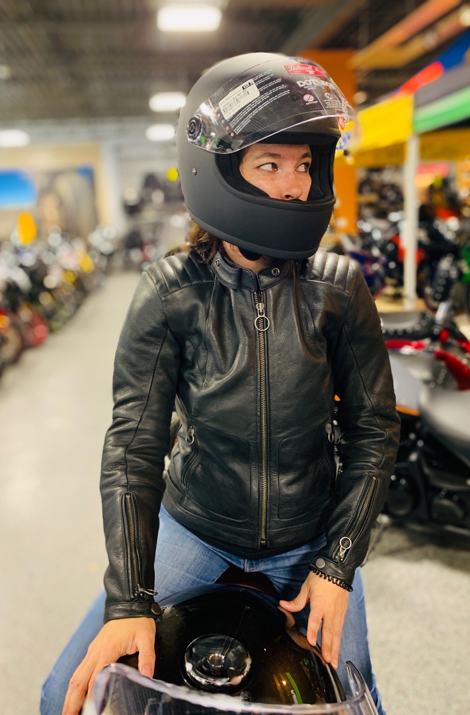 manteau de moto alpinestar femme